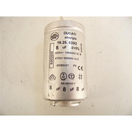 1250020326 AEG ARTHUR MARTIN n°30 condensateur 8µF pour sèche linge 