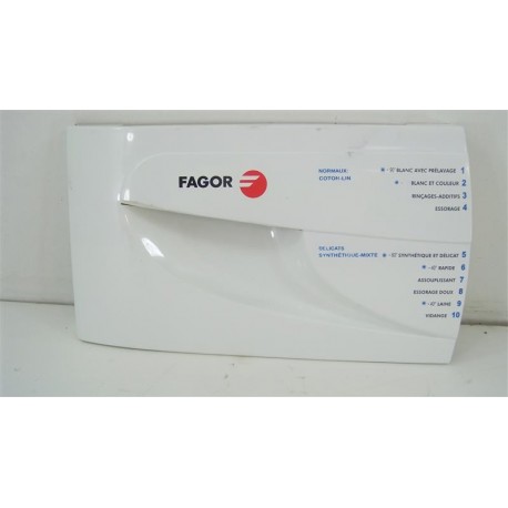95X7187 FAGOR LD-1050 N°12 Facade de Boîte à produit pour lave linge