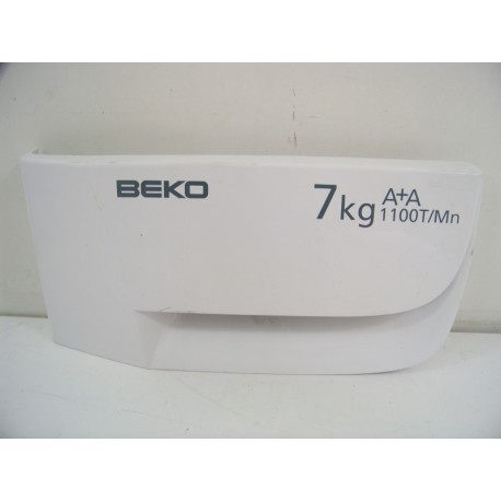 2813299384 BEKO WMD67110 N°77 Façade de boite à produit de lave linge
