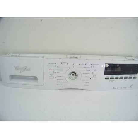 481010589333 WHIRLPOOL AWOD4847 N°541 Bandeau pour lave linge d'occasion