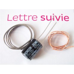 470μF 25 V Condensateur électrolytique aluminium