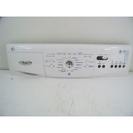 480111100666 WHIRLPOOL AWO/D8952 N°563 Bandeau pour lave linge d'occasion
