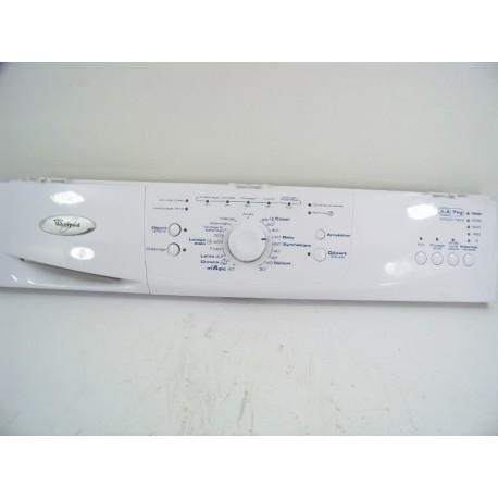 480111102873 WHIRLPOOL AWO/D7242 N°573 Bandeau pour lave linge d'occasion