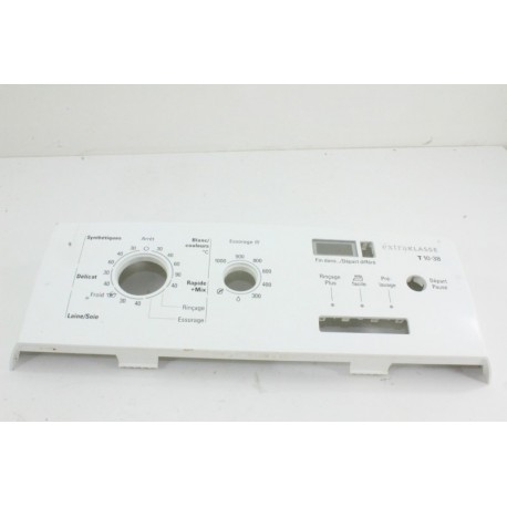00660389 SIEMENS WP10T380FF/03 N°605 Bandeau pour lave linge d'occasion