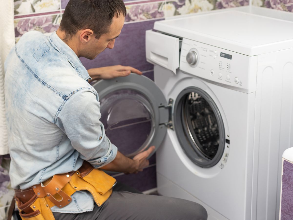 Vidange de machine à laver